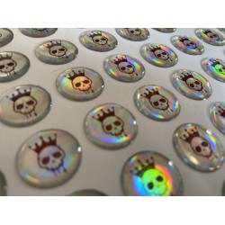 Voodoo Domed Stickers 18mm