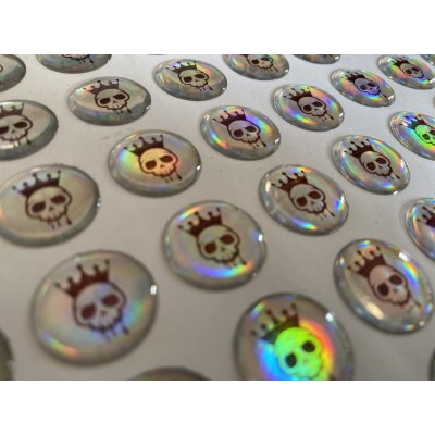 Voodoo Domed Stickers 18mm