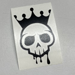 Black Voodoo Logo Sticker