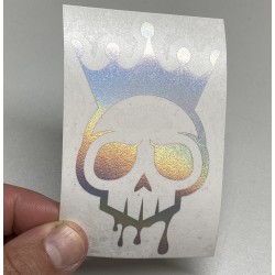 Iridescent Voodoo Logo Sticker