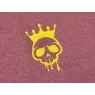Burgundy and Gold Hoody