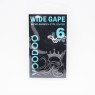 Wide Gape Size 6