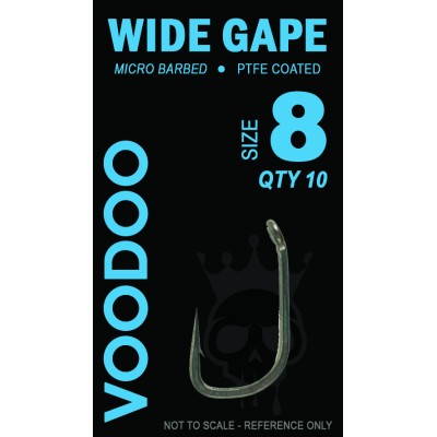 Wide Gape Size 8