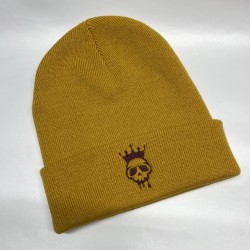 Voodoo Beanie - Mustard & Merlot