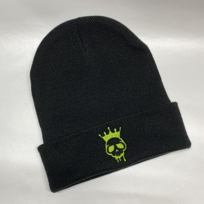 Voodoo Beanie - Black & Green